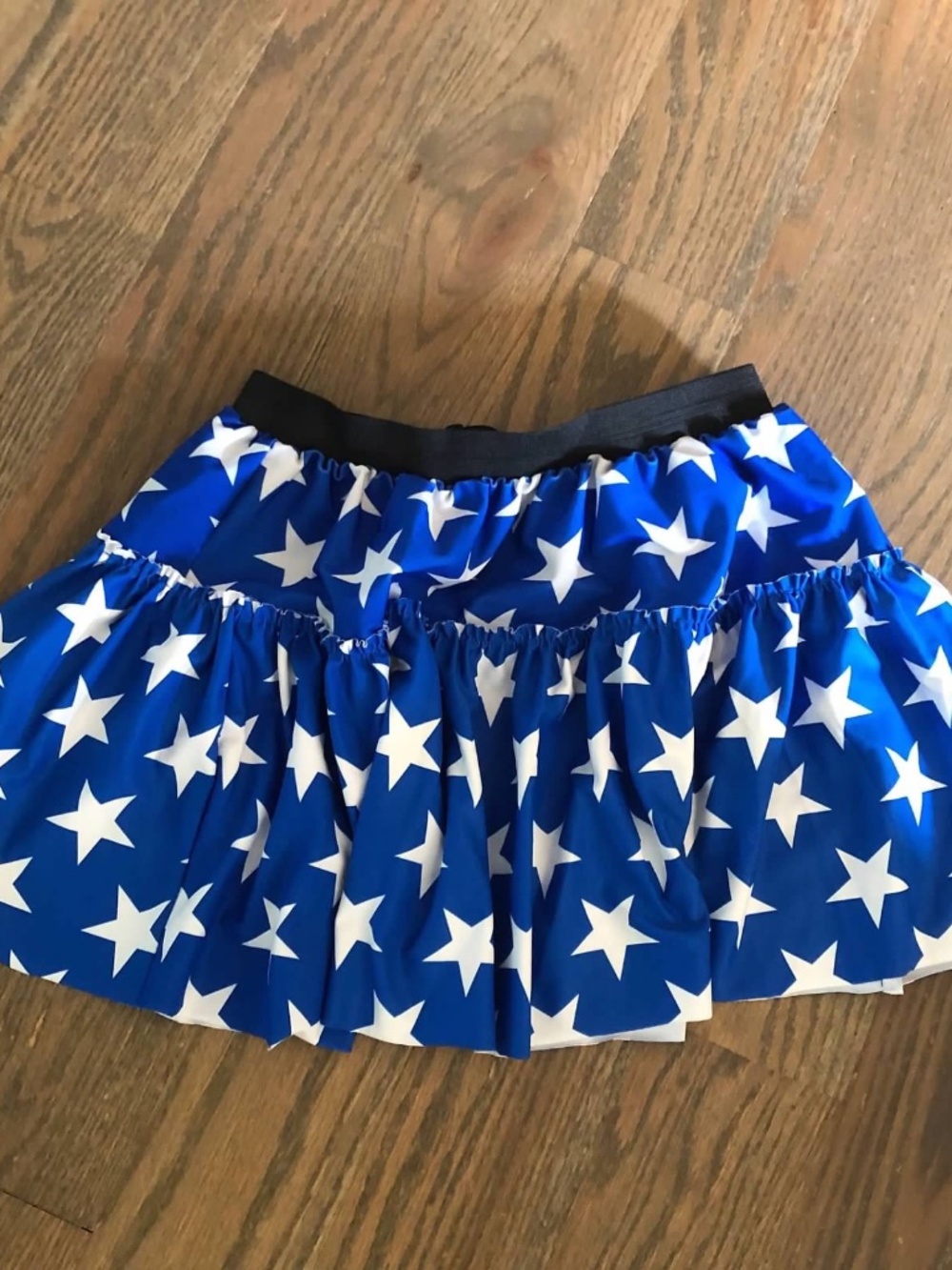 Patriotic running skirt Medium